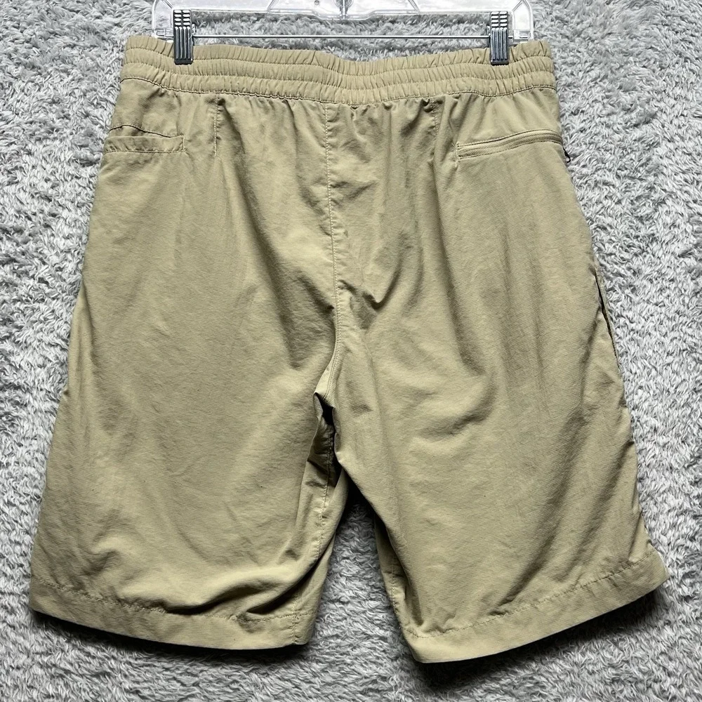 The North Face Mens Shorts Size Medium Khaki‎ Tan Hiking Trail Utility Nylon